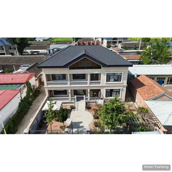 stone coated metal roof tile classic red - Hebei Yusheng product