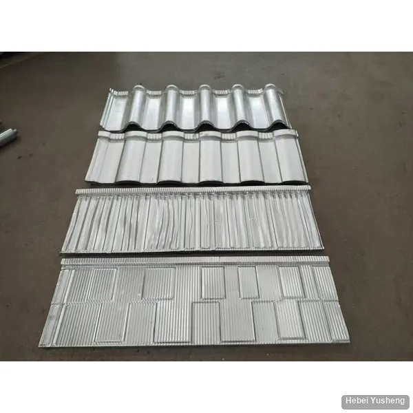 stone coated metal roof tile coffee brown - Hebei Yusheng product