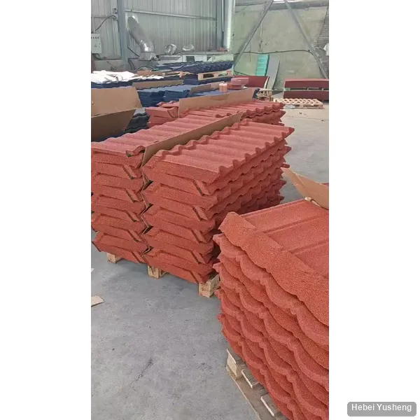 color options for stone coated metal roof tiles - Hebei Yusheng