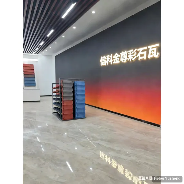 stone coated metal roof tile roman profile - Hebei Yusheng product