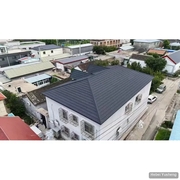 stone coated metal roof tile 09 | Hebei Yusheng stone coated metal roof tile #09 — Hebei Yusheng product