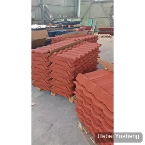 stone coated metal roof tile thumbnail #4 — Hebei Yusheng