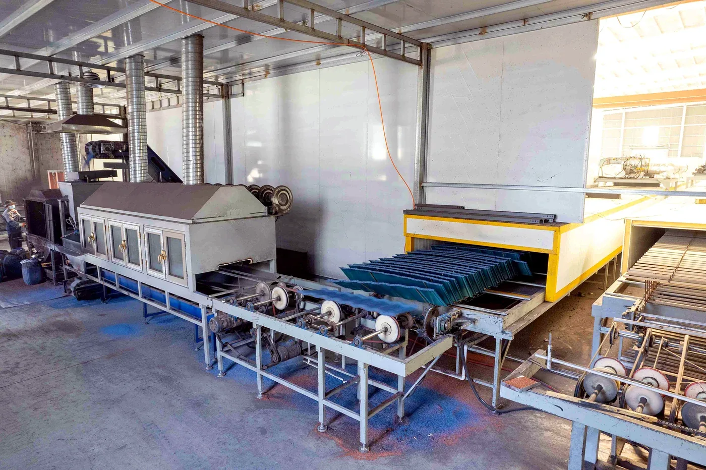 Stone-coated tile production line equipment