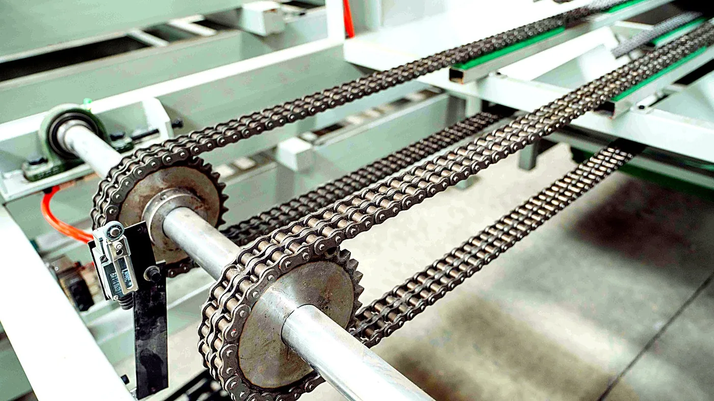 Stone-coated tile production line — on-site photo 10