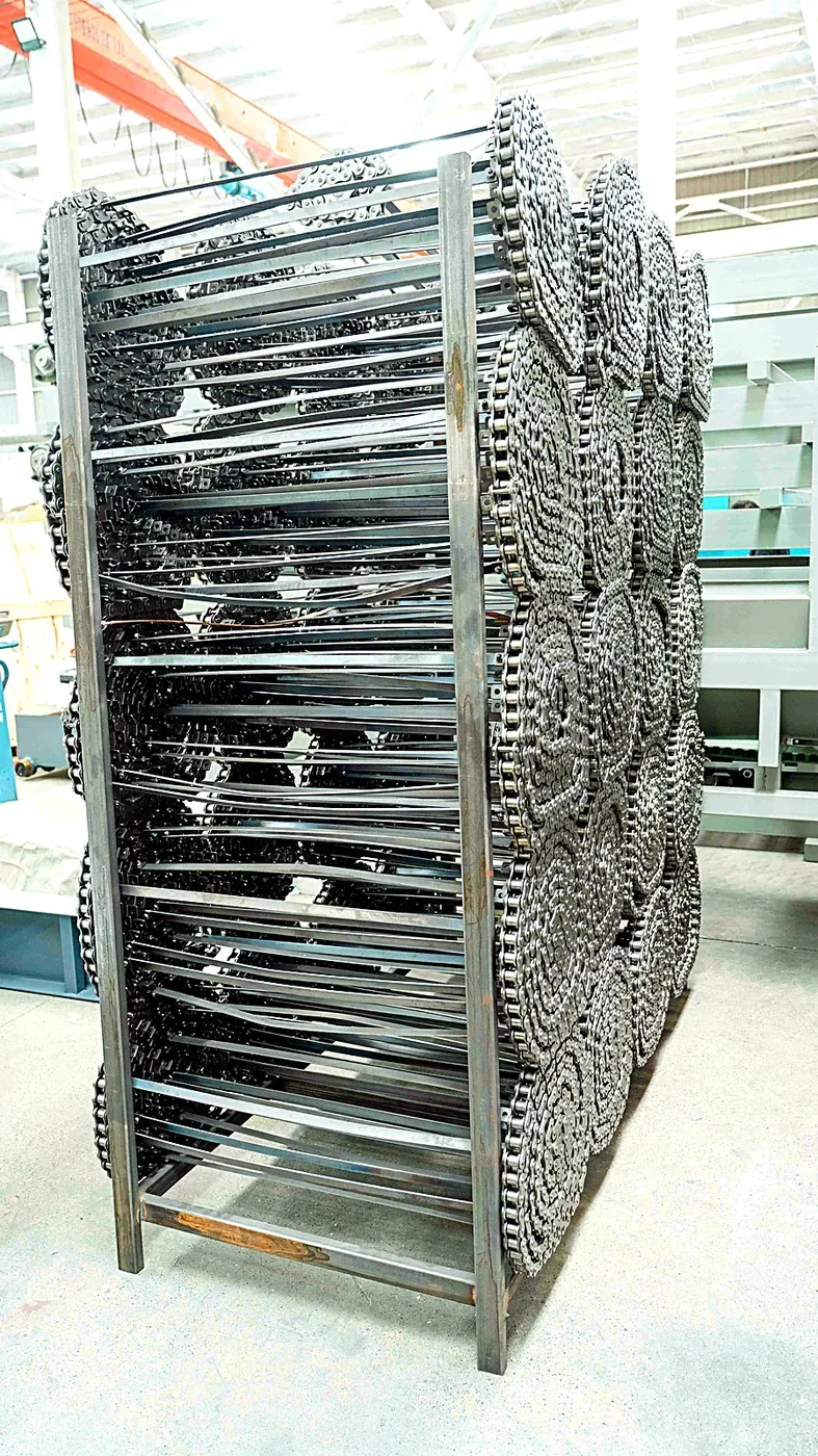 Stone-coated tile production line — on-site photo 13