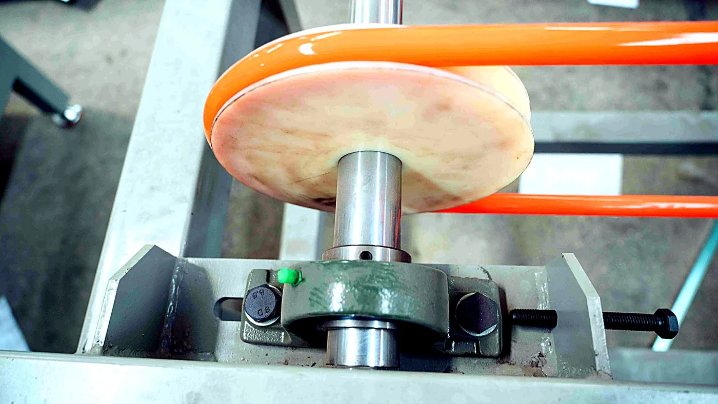 Stone-coated tile production line — on-site photo 19